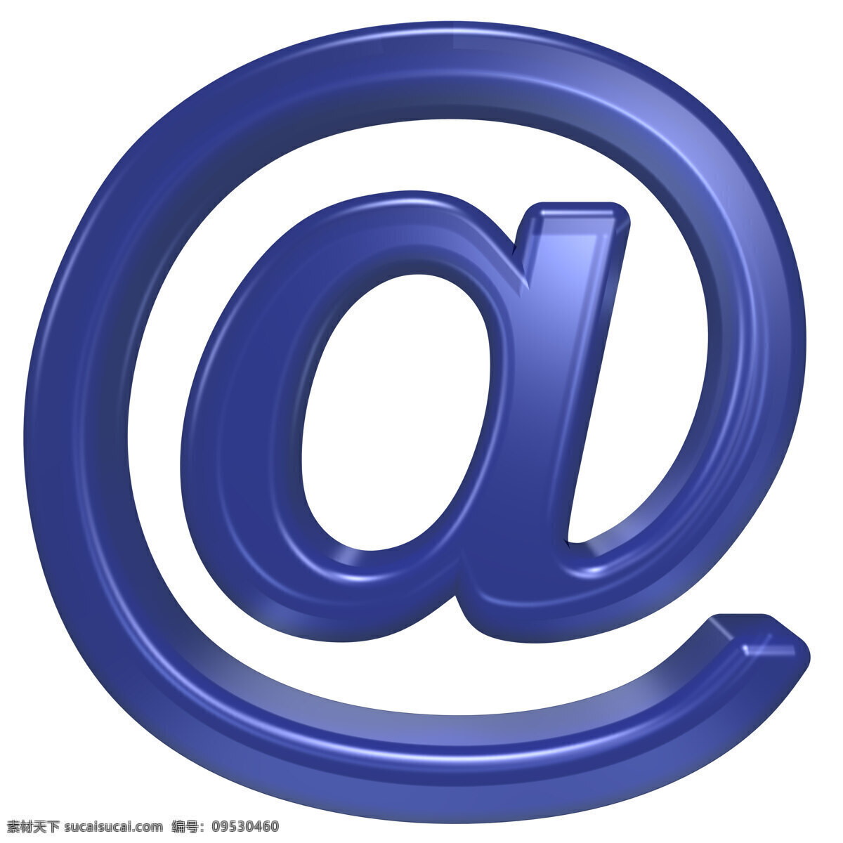 电子邮件 符号 蓝色 玻璃 字母 集 白色