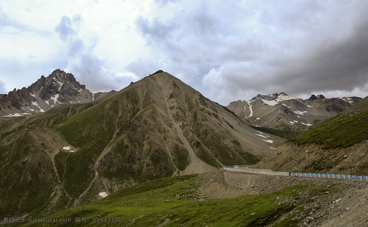 独库公路 自然风光 大自然 天山 公路 独库 旅游摄影 国内旅游
