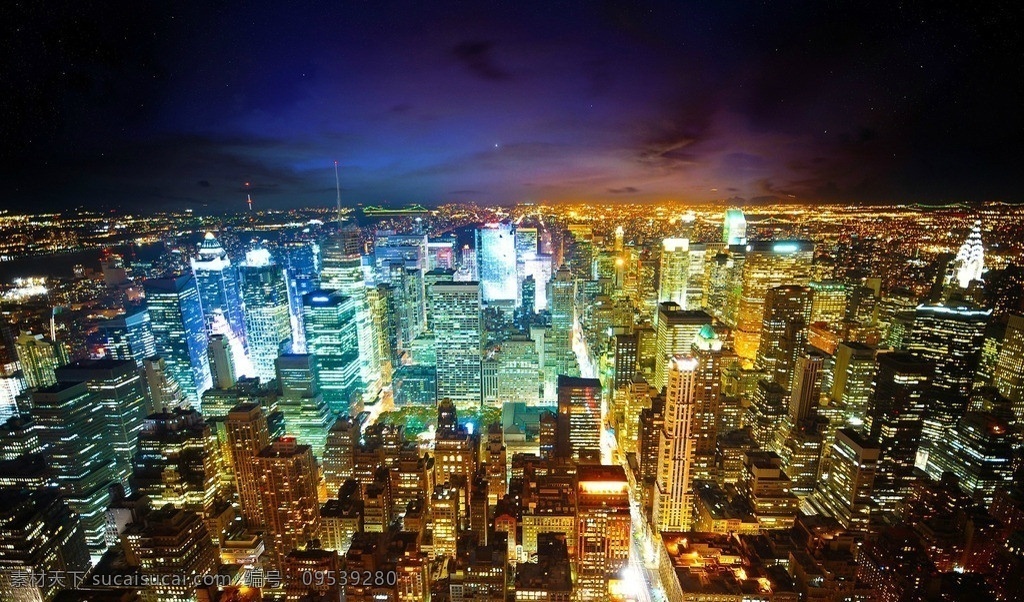 纽约 曼哈顿 夜景 摩天大楼 高楼如林 楼宇紧挨 矗立 夜色 灯火辉煌 繁华都市 著名金融区 道路 河流 桥梁 城市景观 旅游风光摄影 美国大地 大城市风貌 国外旅游 旅游摄影