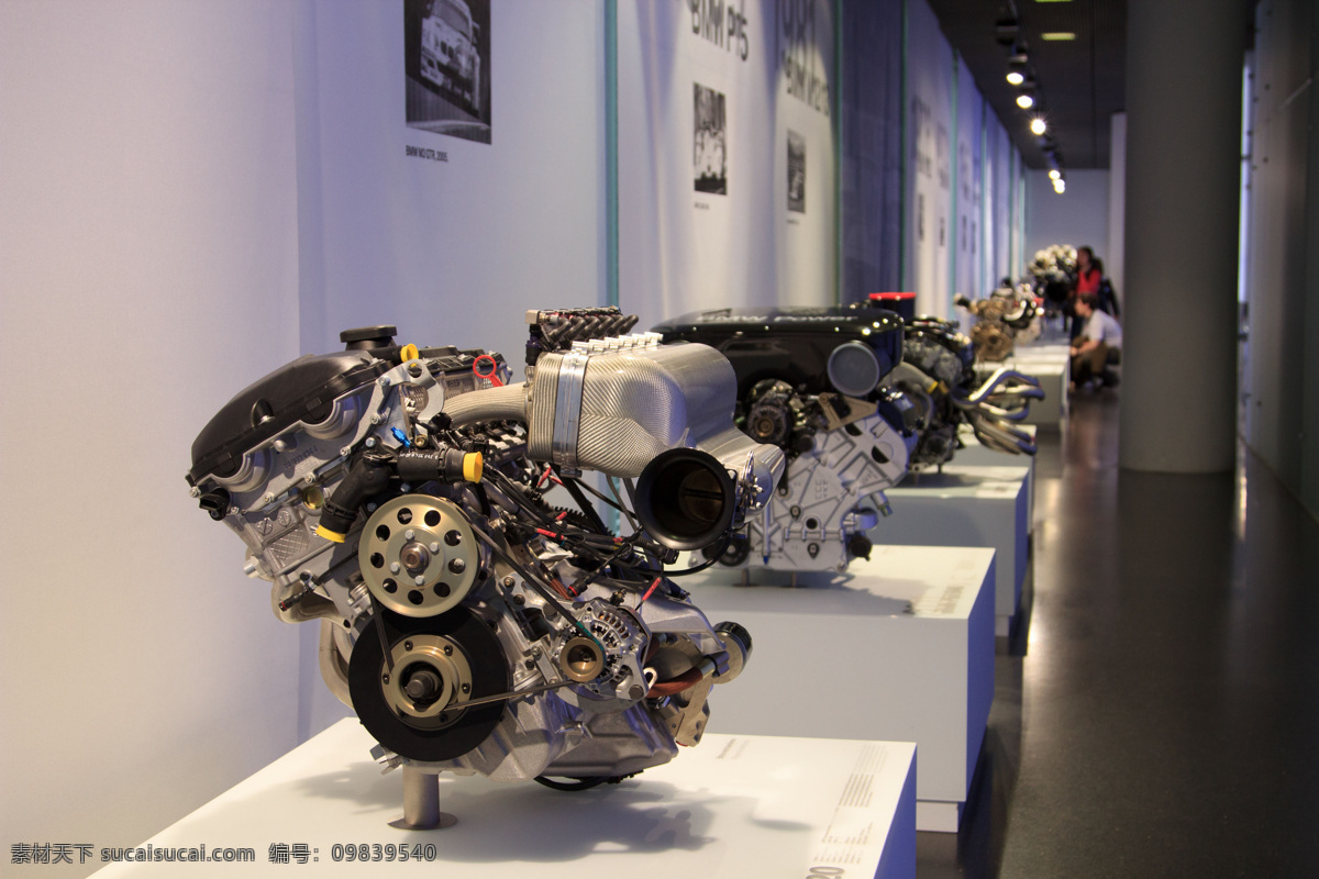 宝马 博物馆 发动机 展览 模型 慕尼黑 宝马博物馆 bmw museum 德国 汽车 跑车 车时代 现代科技 交通工具