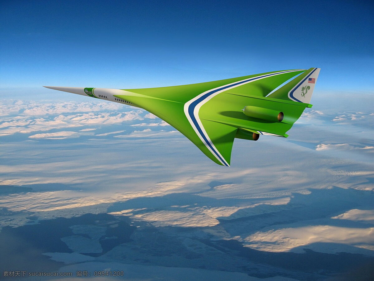 超音速飞机 飞机 航空风景 超音速 喷射 速度