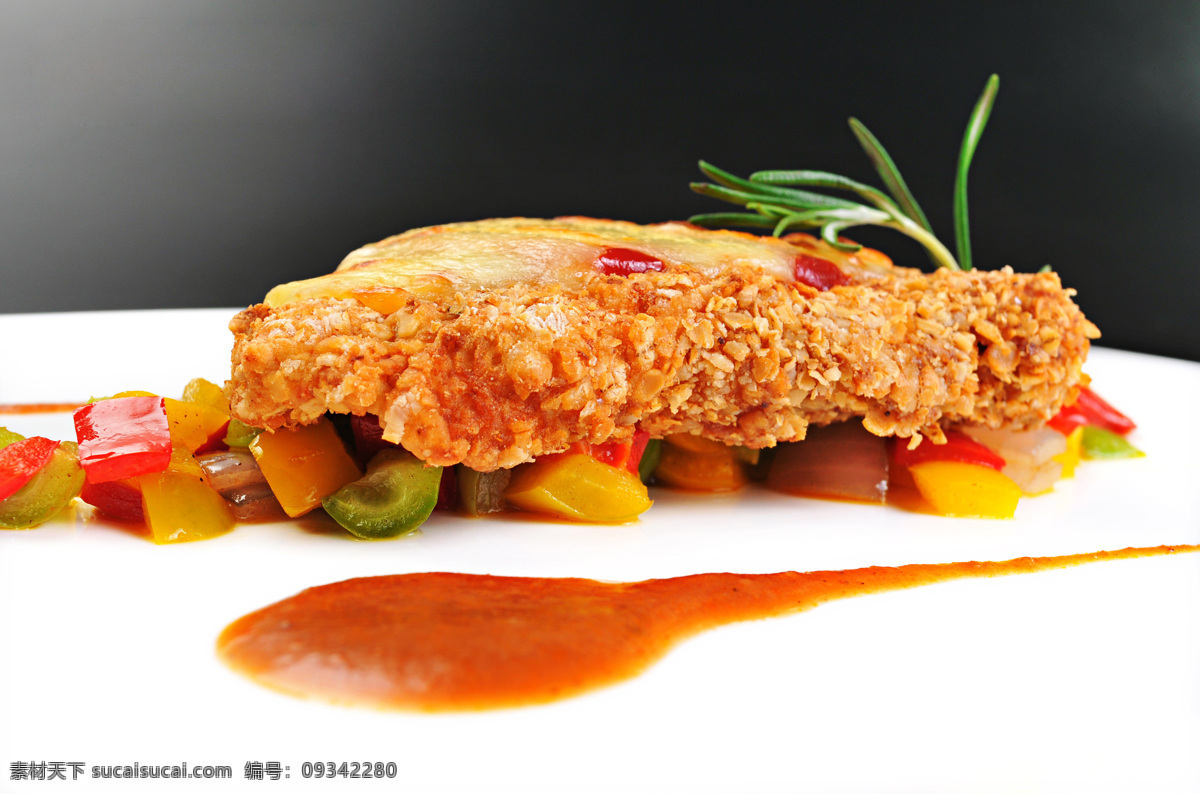 西餐 美食 美味 炸鸡排 猪排 西餐美食 餐饮美食