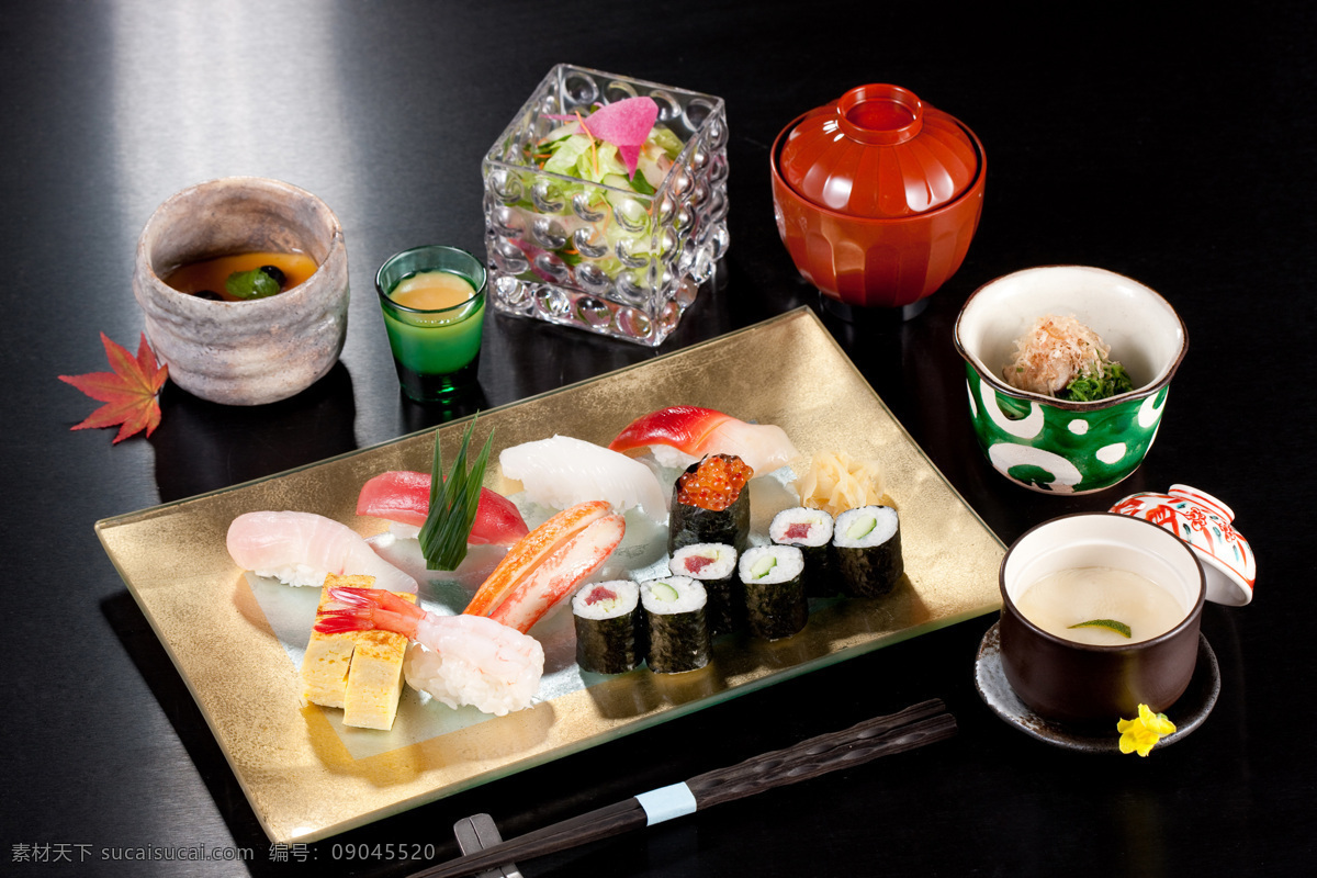 藤 套餐 各式 寿司 拼盘 餐饮美食 日本料理 西餐美食 日本怀石料理 psd源文件 餐饮素材
