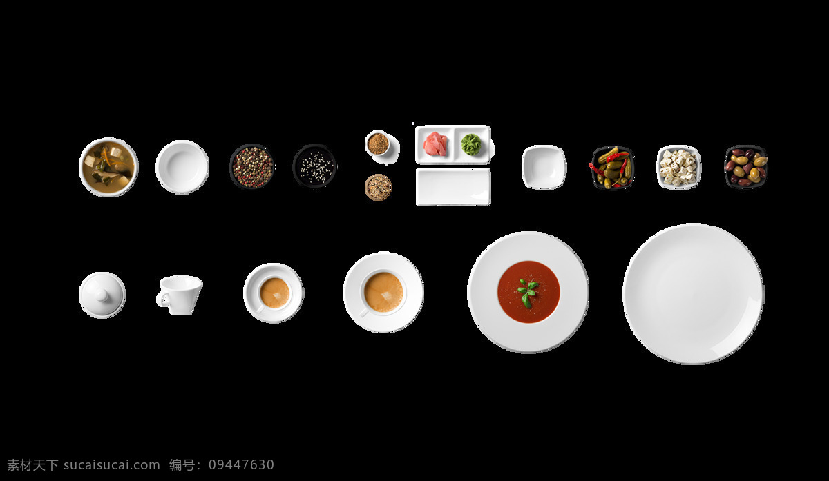 简约 白色 餐盘 元素 实物 小清新 白色餐盘 食材 png元素 免抠元素 透明元素
