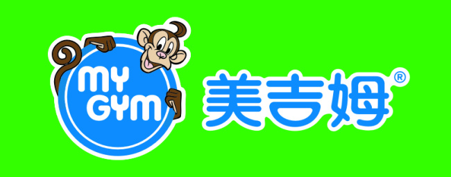 美 吉姆 logo 国际 美吉姆 儿童教育中心 矢量图