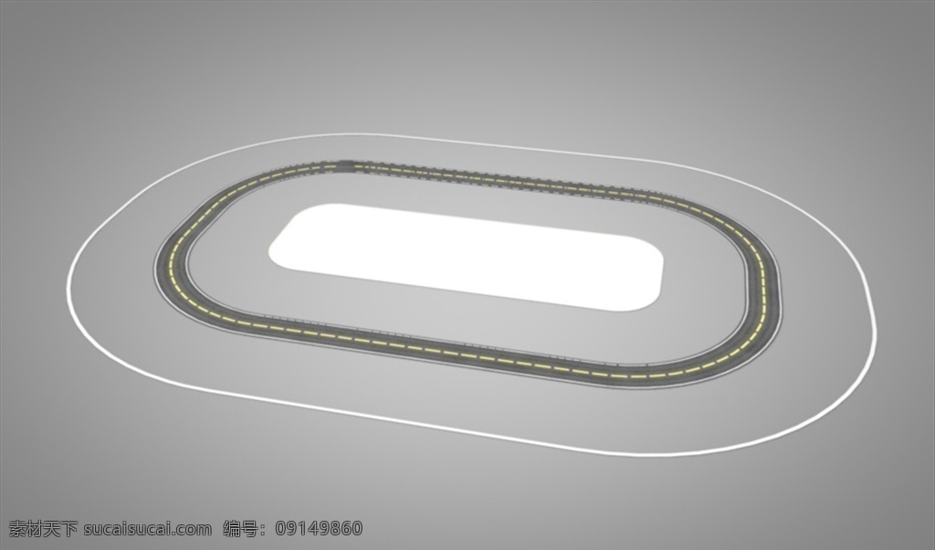 c4d 模型跑道图片 模型 动画 跑道 简约 渲染 c4d模型 3d设计 其他模型