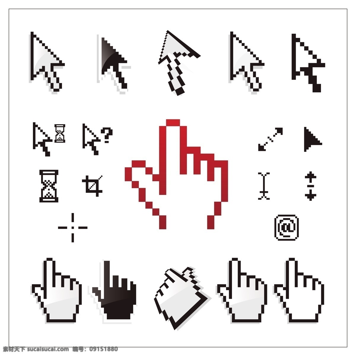 鼠标指针 鼠标 指针 箭头 黑色 商业 点击 连接数 游标 下落 电子邮件 正式的 手套 图形 图标 信息 互联网 链接 长期 网 透视图 点 推进 红色 渲染 画面 阴影 形状 符号 系统 技术 拇指 传染媒介 网页 网站 白色 窗户 小图标 标识标志图标 矢量