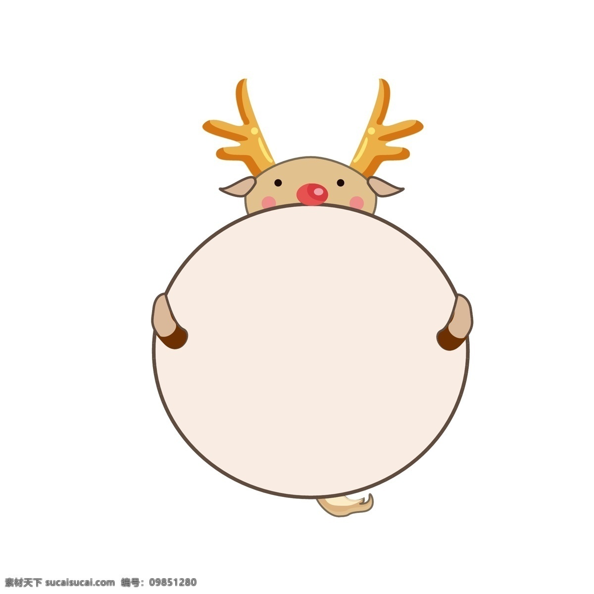 动物 卡通 边框 麋鹿 可爱 气泡 对话框 手 账 商用 圣诞节 温暖 鹿 鹿角 卡通图框 纹理边框 卡通元素 图框元素 气泡框 菜单 语音框