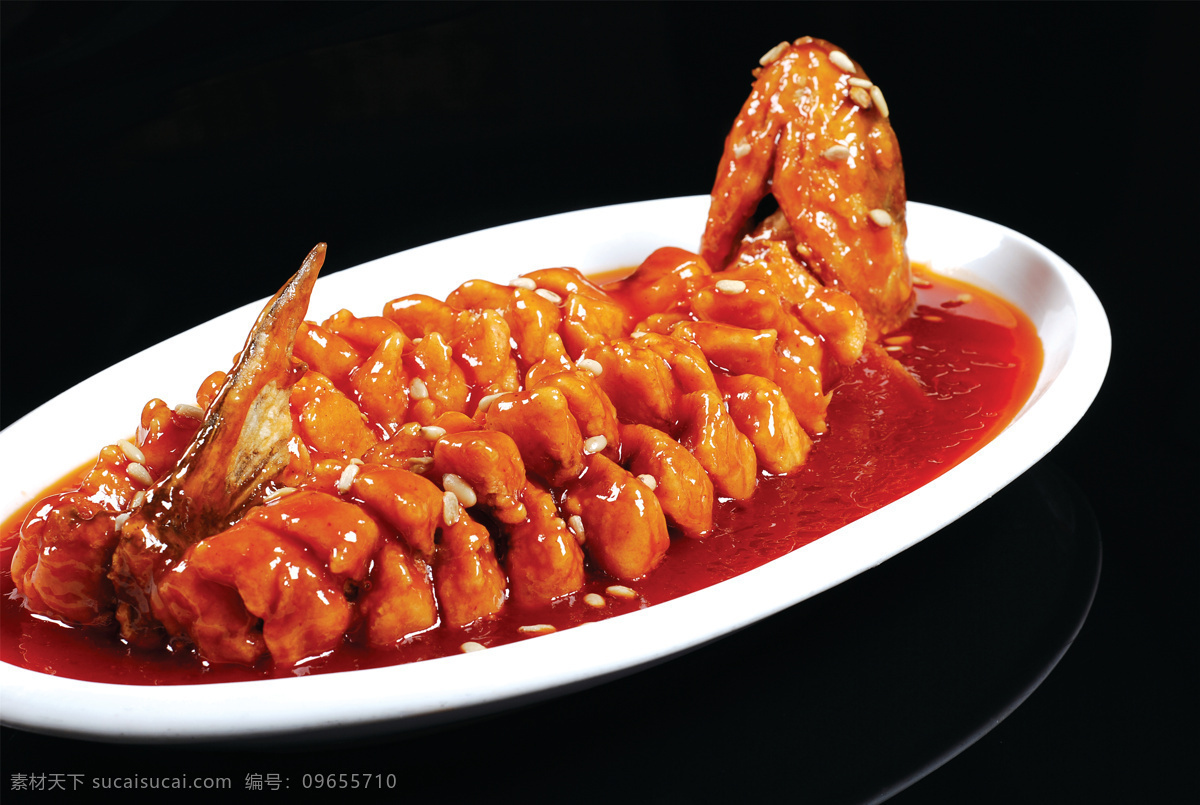 糖醋松鼠鱼 美食 传统美食 餐饮美食 高清菜谱用图