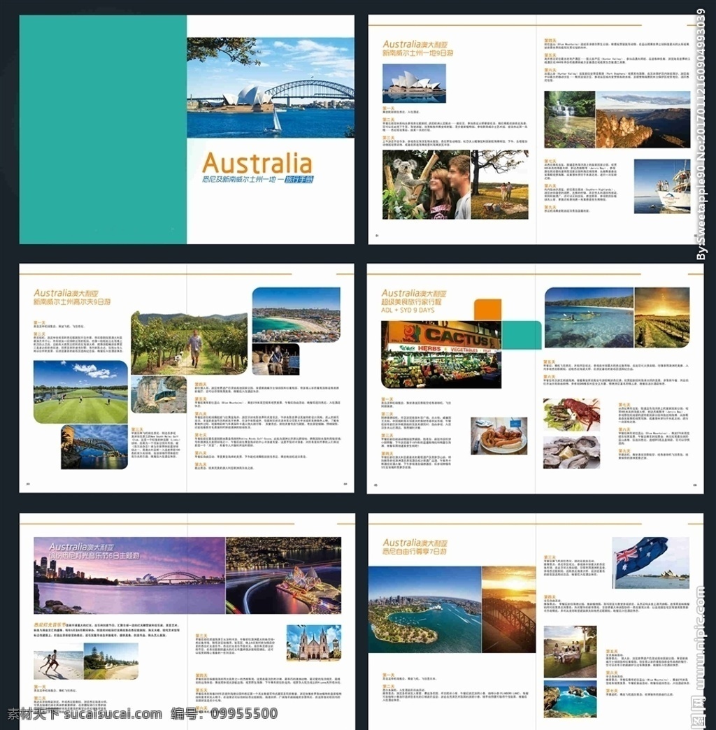 澳大利亚 旅游 宣传手册 宣传 手册 海报 旅行