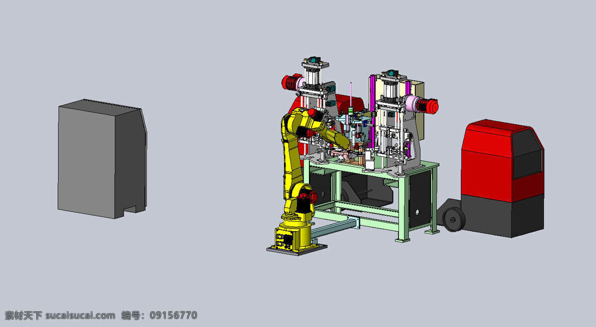 转子 焊机 机器 检查 模具 发明家 catia autocad solidworks 部分 夹具 3d模型素材 其他3d模型