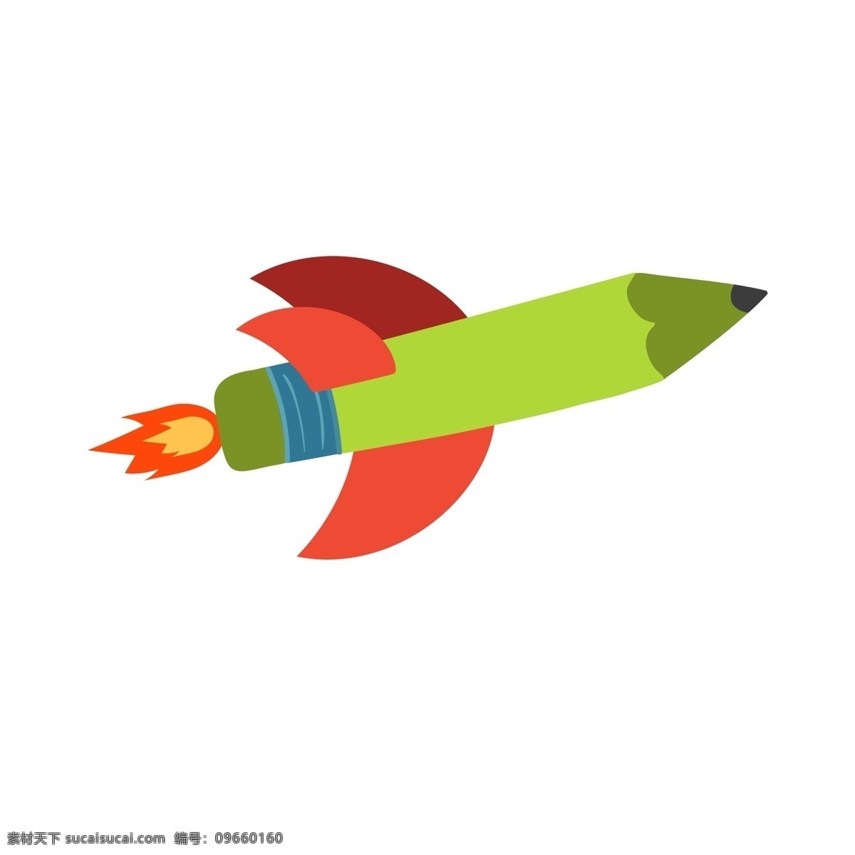 火箭 升天 绿色 发达 火花 商用 飞天 上天 红色 新奇