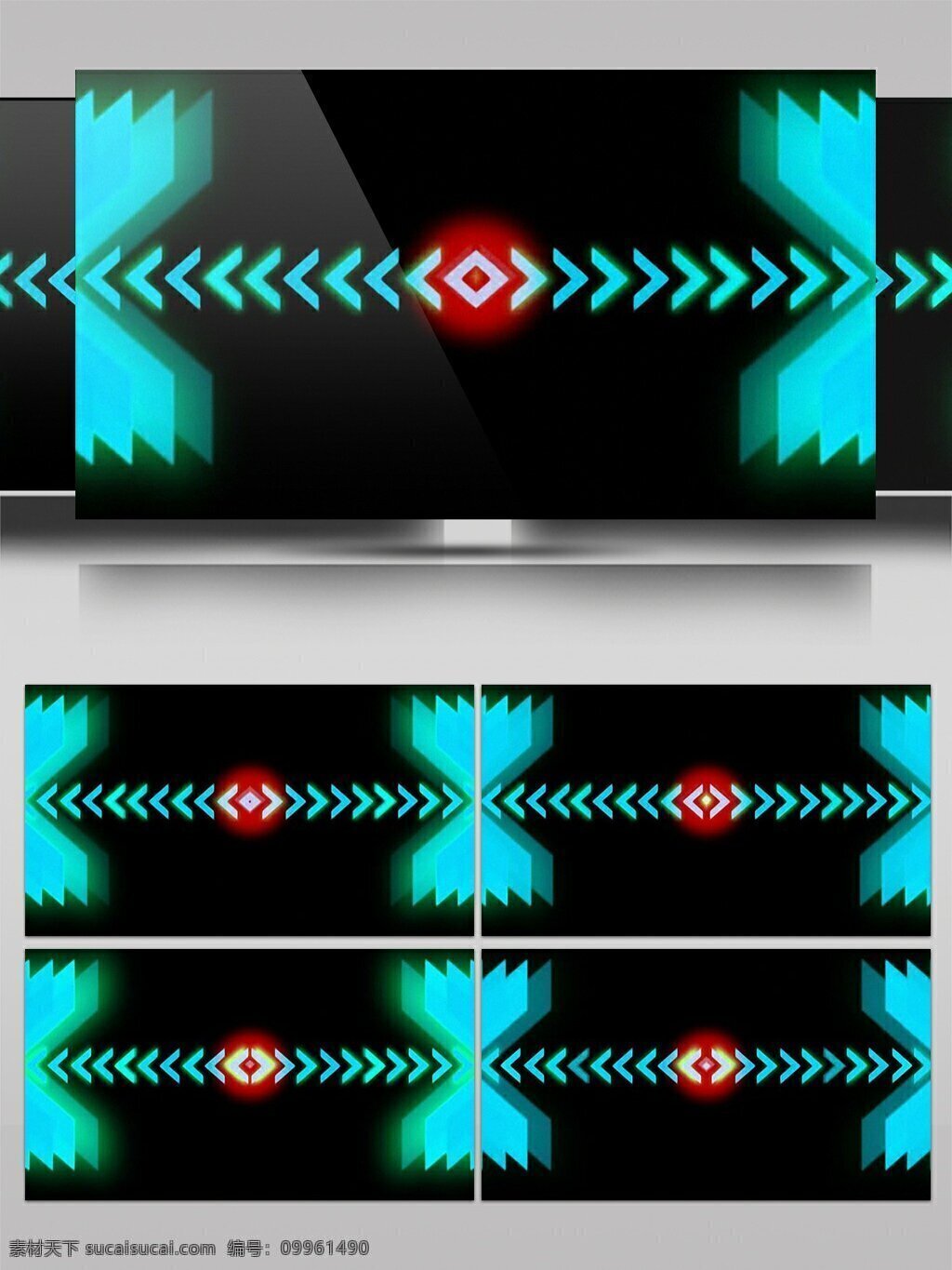 酷 炫 简约 红色 圆圈 视频 视频素材 绿色 箭头 高清视频素材 动态视频素材 精致