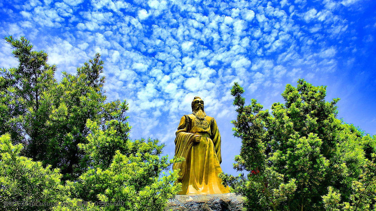 桂林山水 广西 尧山风光山顶 尧帝 风光 名胜古迹 景区 蓝天 白云 天空 自然景观 旅游 人文景观 背景墙 作品 建筑园林 雕塑