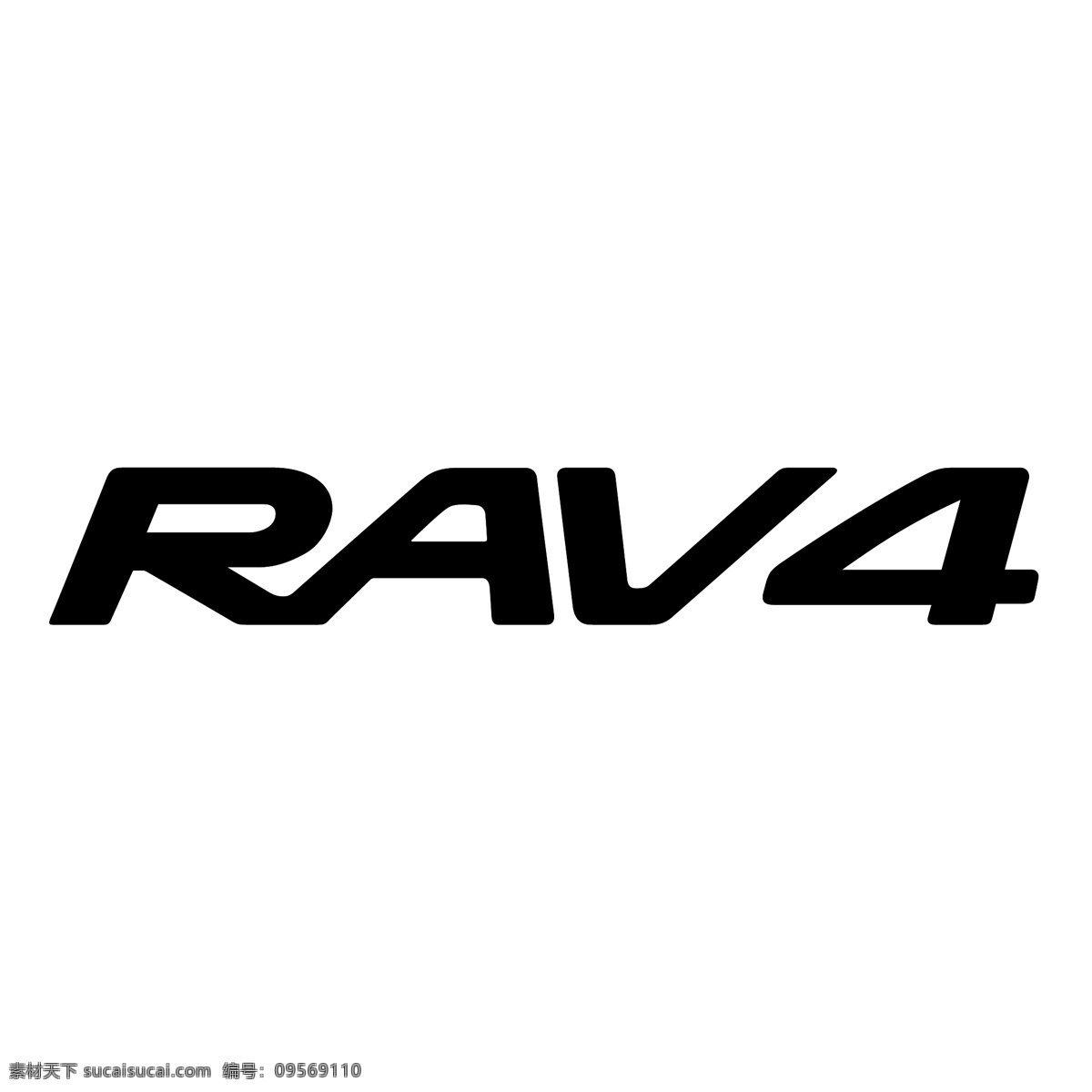 rav4 免费 标志 psd源文件 logo设计