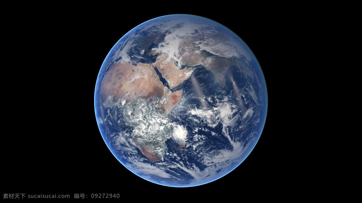 蓝色星球 地球 板块 海洋 星空 宇宙 自然景观