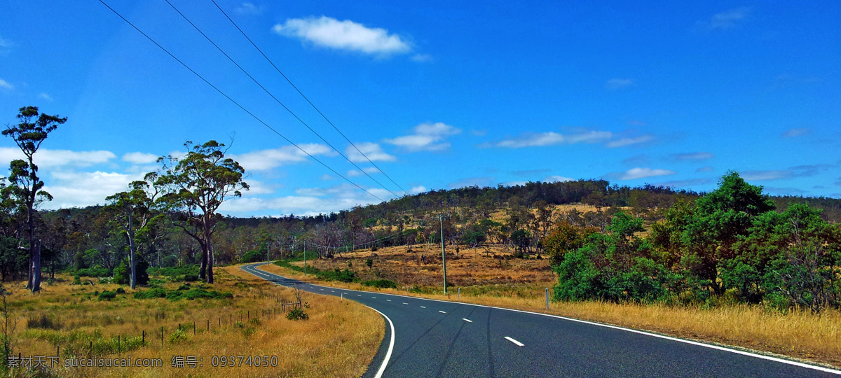 澳洲 塔斯马尼亚 公路 旅游 风光 风景 国外风景 国外旅游 旅游摄影 蓝色