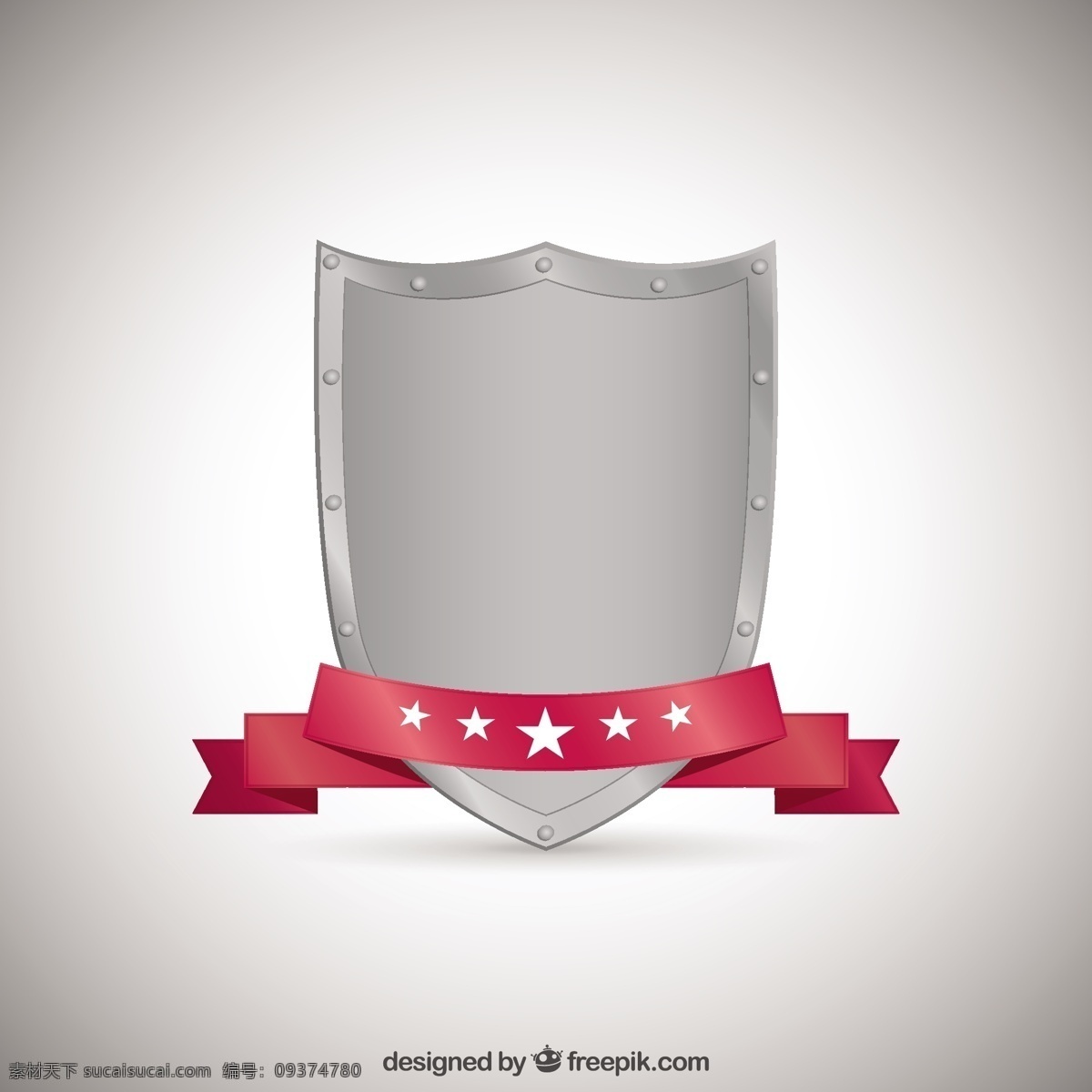中世纪 屏蔽 金属 丝带 安全标志 中世纪的古董 纹章 保护 徽章 保卫