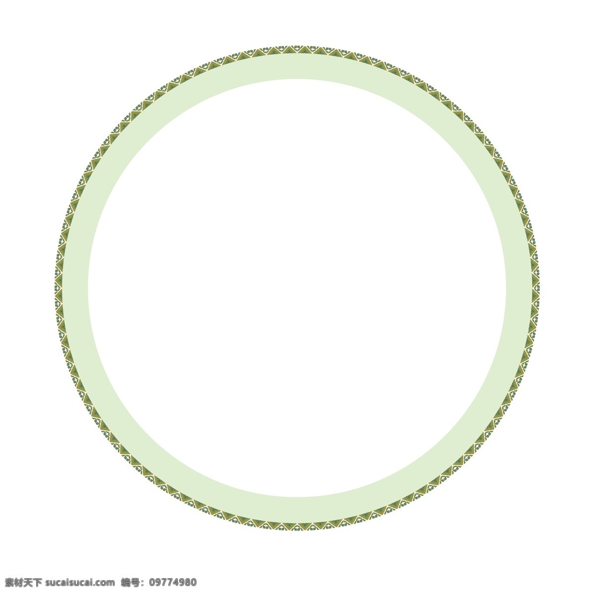 春季 绿色 圆形 花边 背景 圆形背景 花边圆圈 边框纹理 春天 春日 绿色圆圈