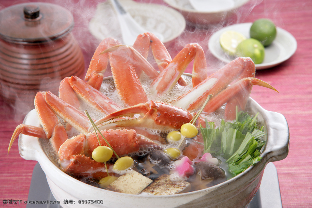 海鲜锅 海鲜 海鲜火锅 螃蟹 海蟹 火锅 菜谱 传统美食 餐饮美食