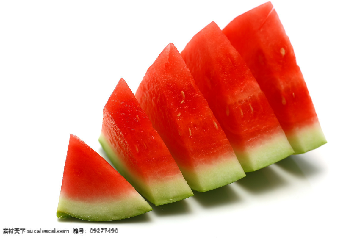 切开的红西瓜 西瓜 水果 红绿 夏天水果 高清图片 水果摄影 切开的西瓜 水果高清图片 水果蔬菜 餐饮美食 白色