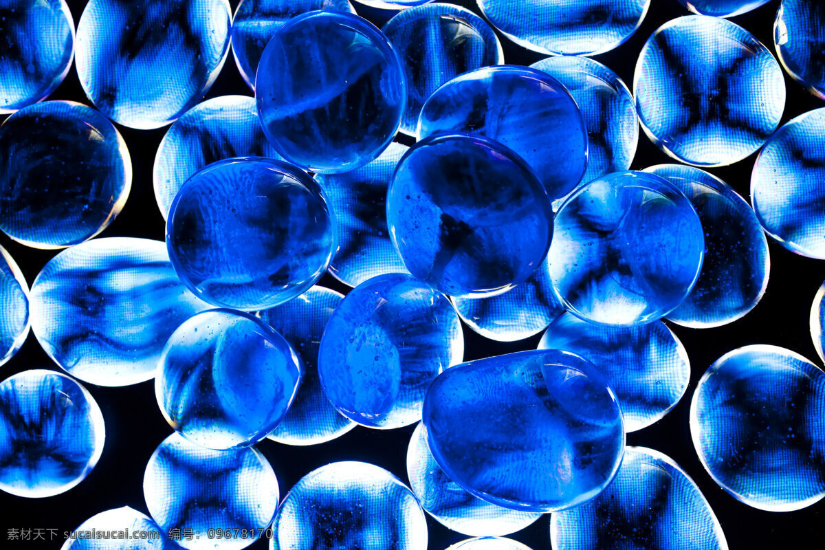 蓝色 玻璃 珠子 医院医疗