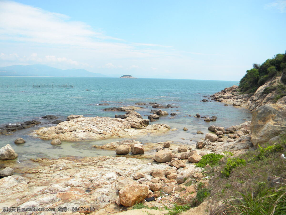 大海 大自然 风光 风景 风景画 海岸 海边 海天 小 石头 小石头 海边石头 海报 海风 石头纹 纹路 晴空万里 自然风景 旅游摄影 装饰素材 山水风景画