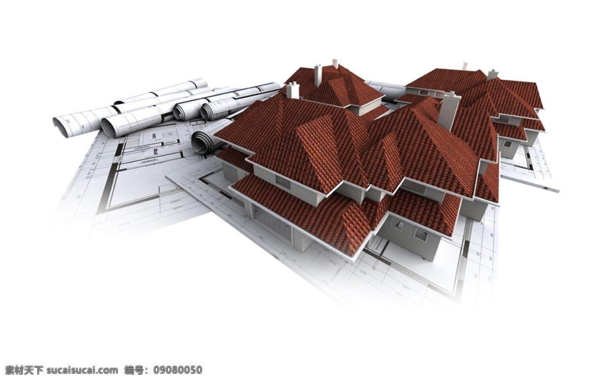 c4d 原创 房屋 房子 3d 立体 建筑