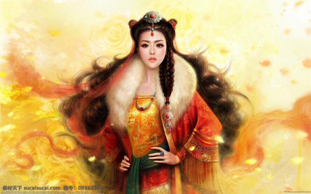 壁纸 插画 高清壁纸 古装 幻想 绘画 绘画书法 美女 手绘 设计素材 模板下载 手绘美女 艺术 板绘美女 美女壁纸 数字 文化艺术 插画集