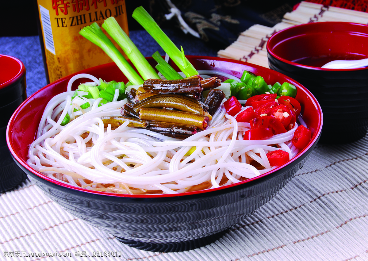 鳝鱼米线 米线 特色米线 蘸水米线 三鲜米线 餐饮美食 传统美食