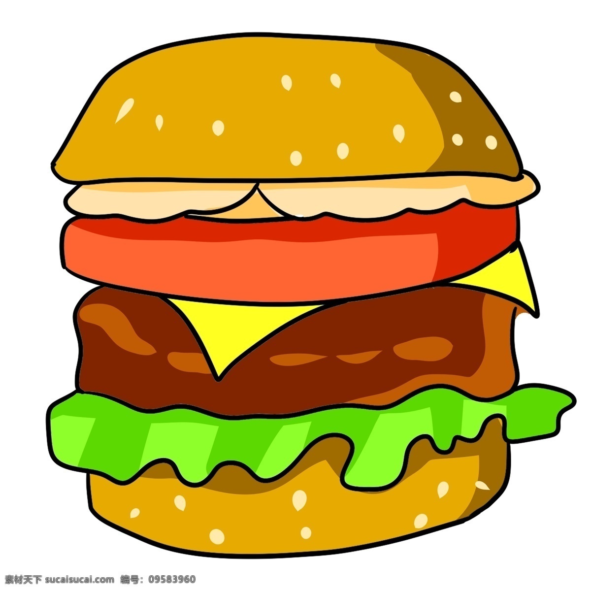 手绘汉堡 汉堡 菜单 标志 logo 图标 手绘 素描 线描 白描 装饰画 海报 矢量 封面 餐厅 餐馆 框画 挂画 插画 美食 食物 快餐 食材食物