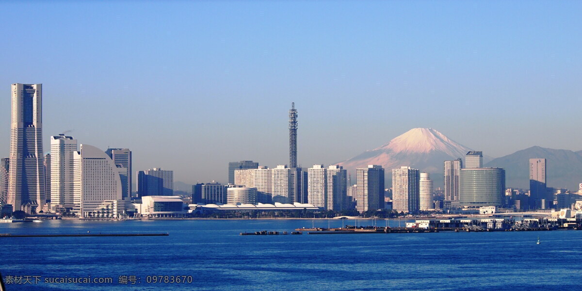 日本横滨 风景 风光 旅行 人文 城市 日本 横滨 富士山 天际线 日本海 旅游摄影 国外旅游