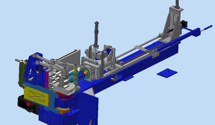 数控 弯管机 机械设计 汽车 杂项 3d模型素材 其他3d模型