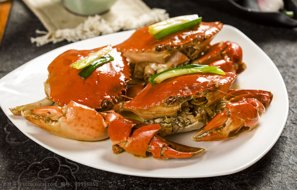 红烧螃蟹 螃蟹 海鲜 美食 私房菜 中式 餐饮美食 传统美食