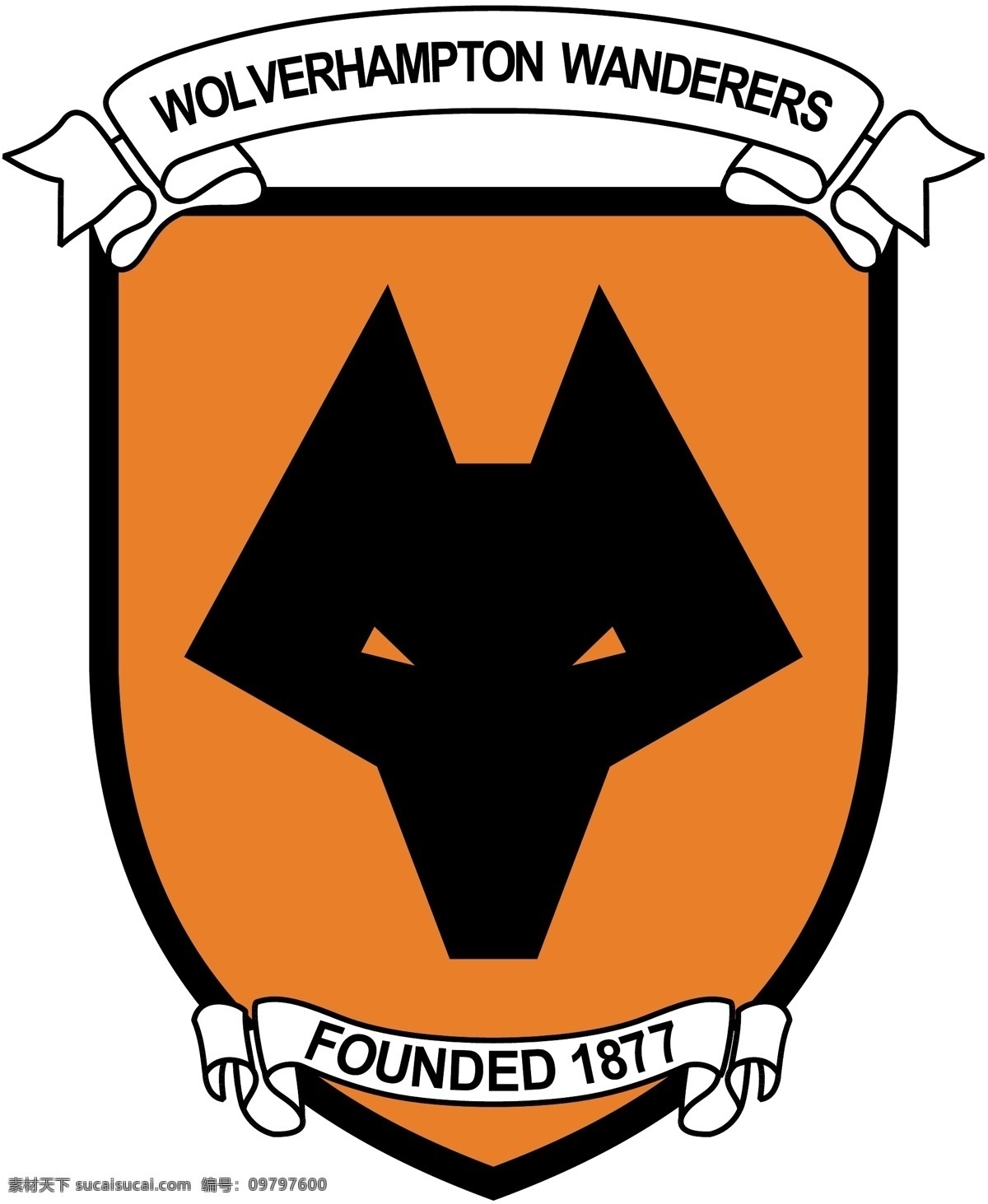 wolverhampton logo大全 商业矢量 矢量下载 wanderers 狼队 网页矢量