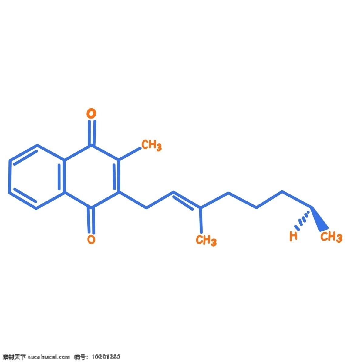 卡通 蓝色 化学 插图 蓝色分子 简约的分子 化学分子 橙色算数 数学方程式 化学方程式 微生物 生物学