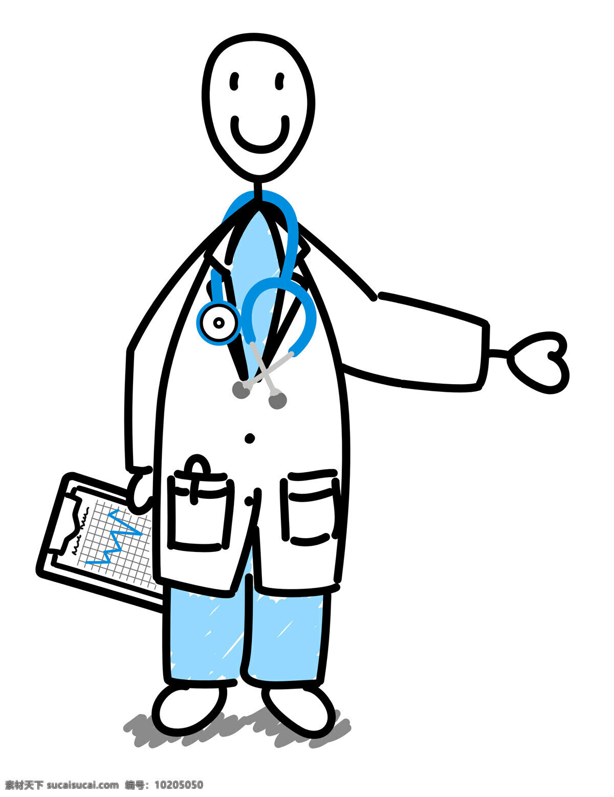 卡通医生漫画素材图片下载-素材编号10205050-素材天下图库
