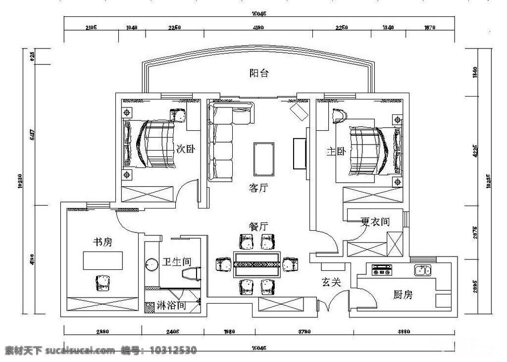 现代 别墅 家装 平面图 室内装修 效果图 室内设计 设计素材 时尚 奢华 家装实景图 现代装修 装修效果图 环境设计 家装平面图 卧室 餐厅 厨房