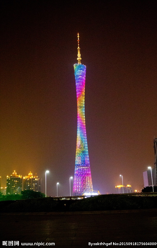 广州塔 广州 塔 小蛮腰 电视塔 广东第一高楼 旅游摄影 国内旅游