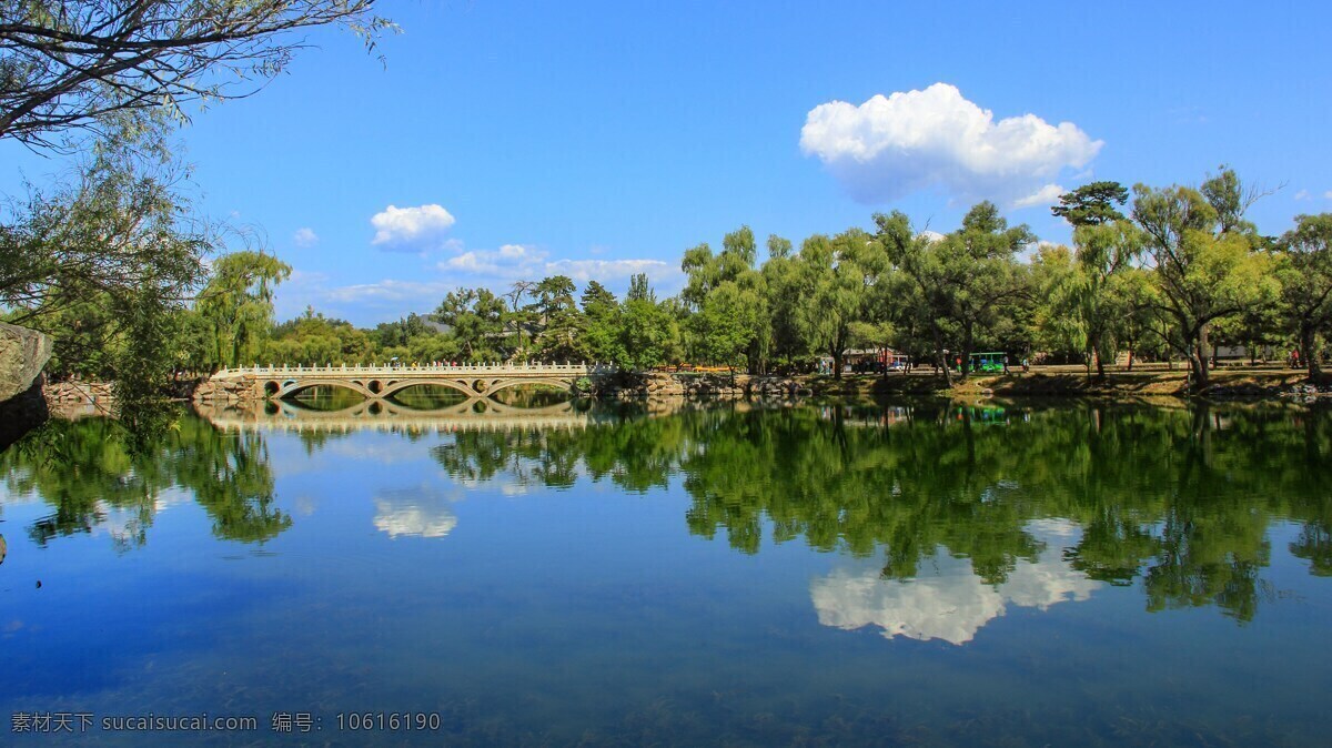 避暑山庄 如意 湖 河北 承德 如意湖 夏天的风景 旅游摄影 人文景观