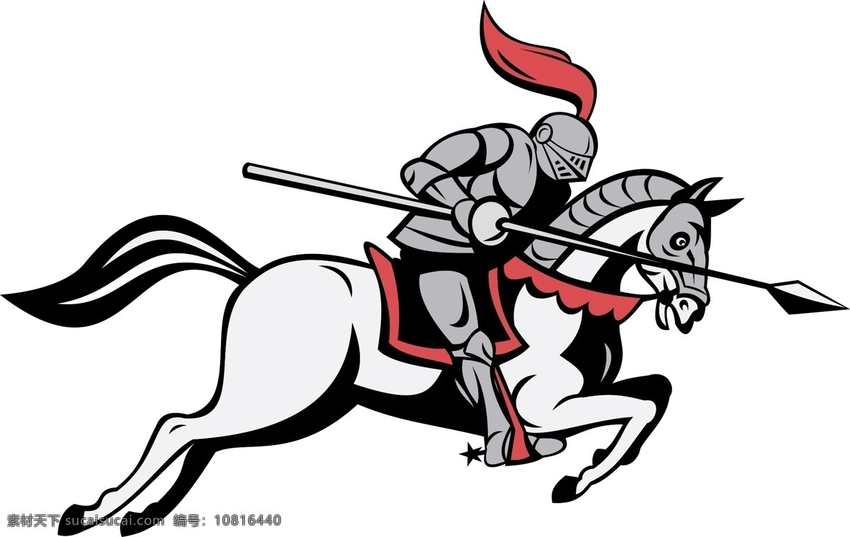 骑士 古代骑士 欧洲骑士 古骑士 古代 手绘 矢量 其他人物 矢量人物