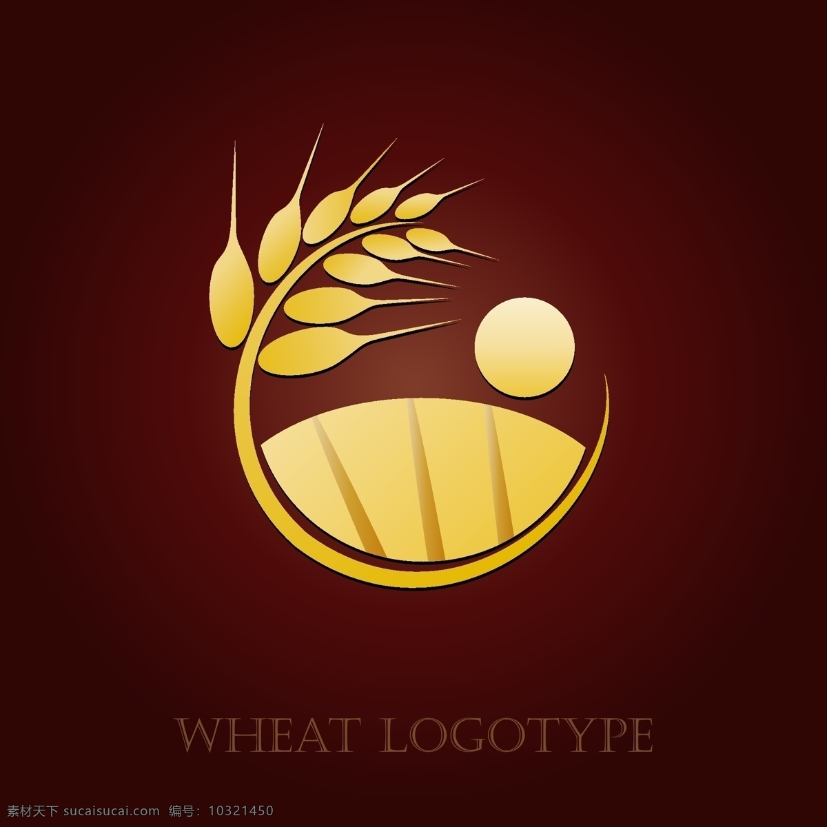 小麦标识 小麦标志 粮食标志 粮食标识 食物标识 食物标志 饭店标志 饭店标识 饭店logo 小麦 麦子 企业 logo 标志 标识标志图标 矢量