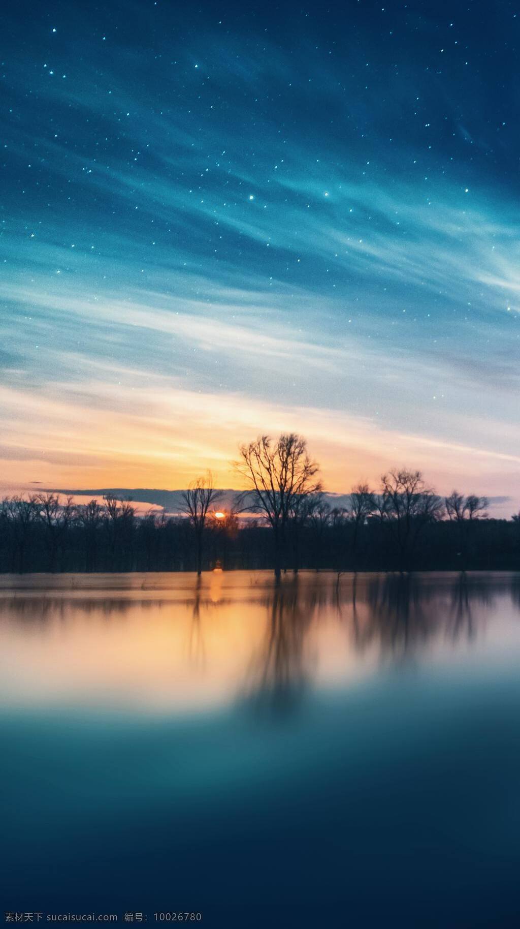 蓝色星空 星空下美景 浪漫星空 星空软膜 璀璨星空 浩瀚星空 自然景观 自然风景