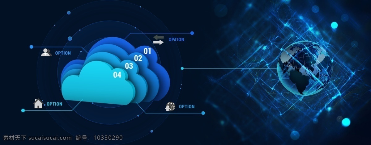 海报 科技海报 ui 科技ui 分层