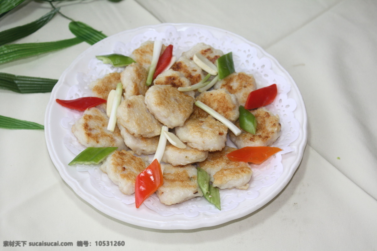 煎鱼饼 鱼饼 传统美食 餐饮美食