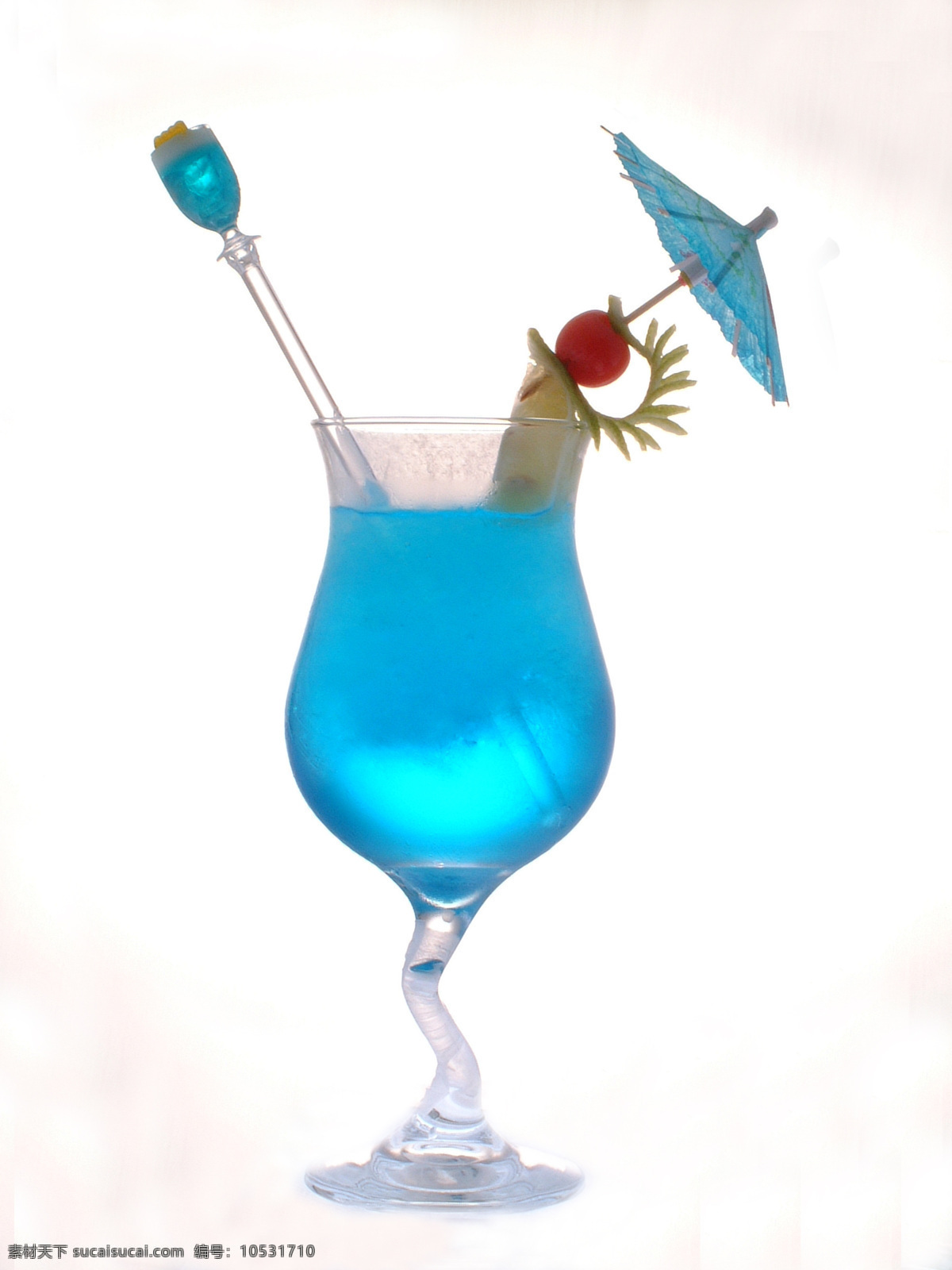 蓝色夏威夷 blue hawaii 鸡尾酒 酒水 洋酒 吧台文化 饮料酒水 餐饮美食