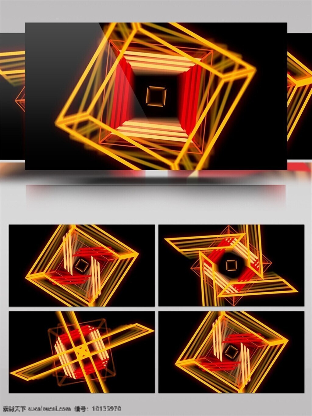 正方形 演变 各种 图形 视频 变形 科技感 边框 光效 图形拼接 vj线条 视频素材 动态视频素材
