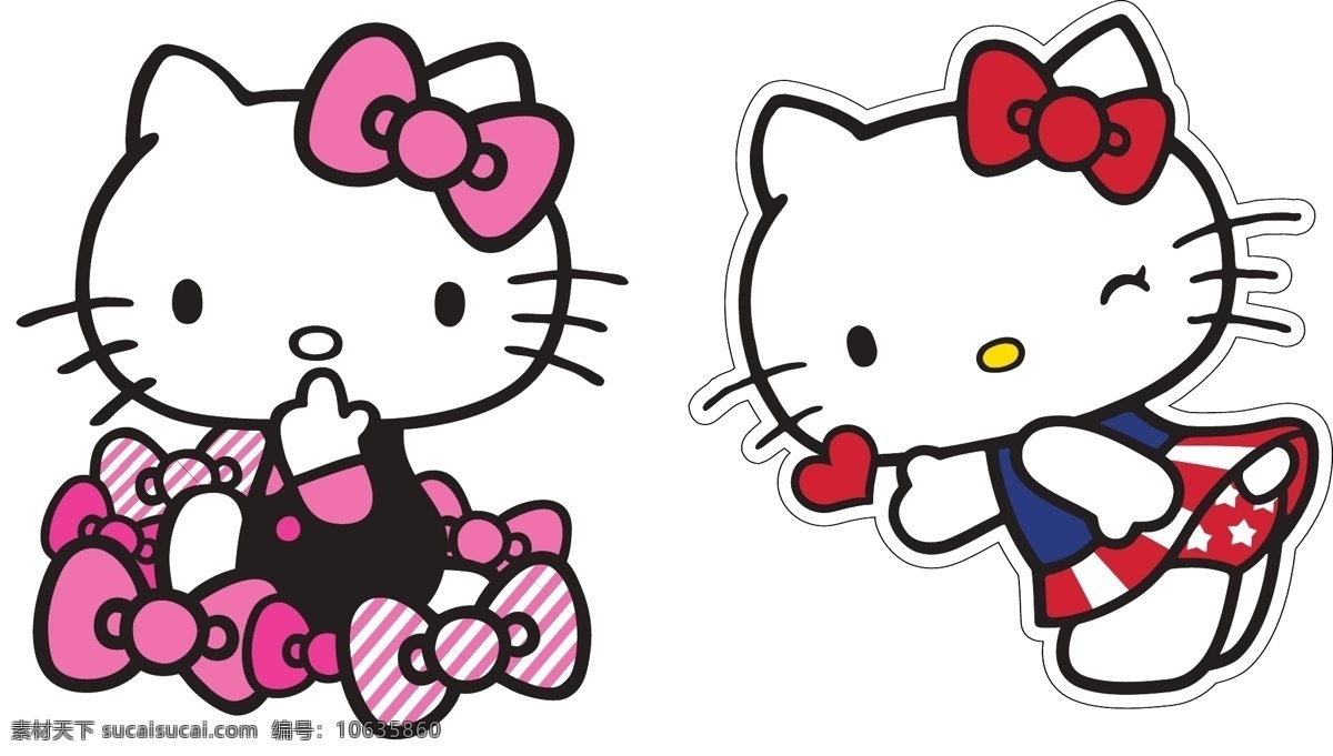 凯蒂猫 hello kitty 猫 可爱 卡通 日本 品牌 手机壳 卡通设计 矢量