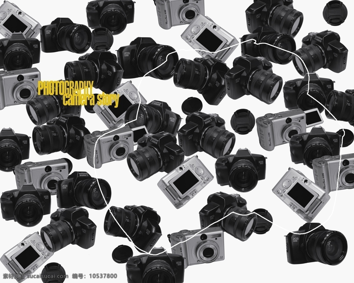 数码相机 宣传 元素 相机 数码 时尚元素 时尚海报 海报 潮流 广告设计模板 psd素材 白色