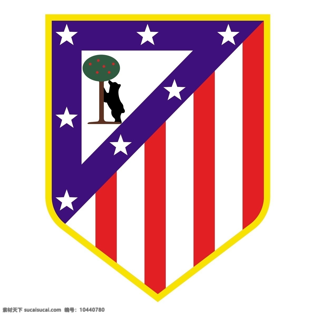 自由 竞技 俱乐部 马德里 商标 标识 白色